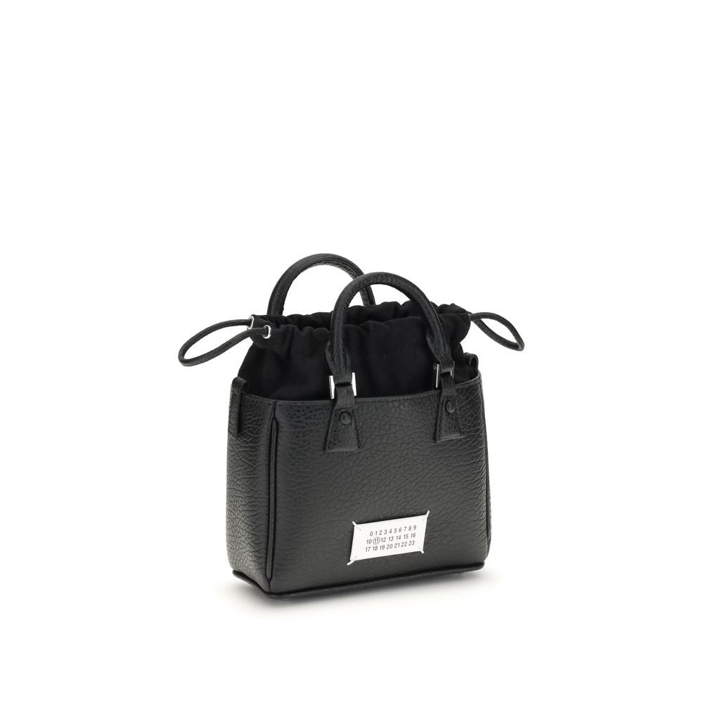 Margiela Black Calf Leather Bos Taurus Shoulder Bag