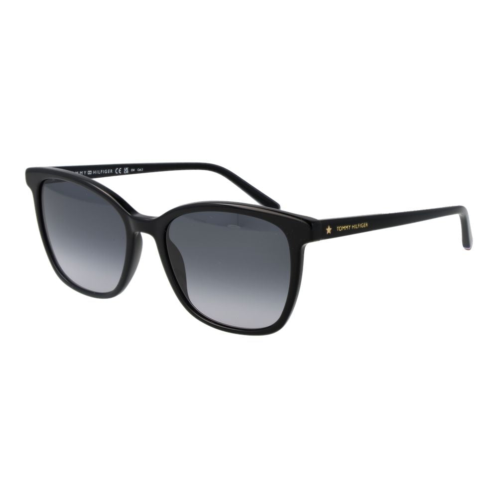Lunettes de soleil Tommy Hilfiger en acétate noir