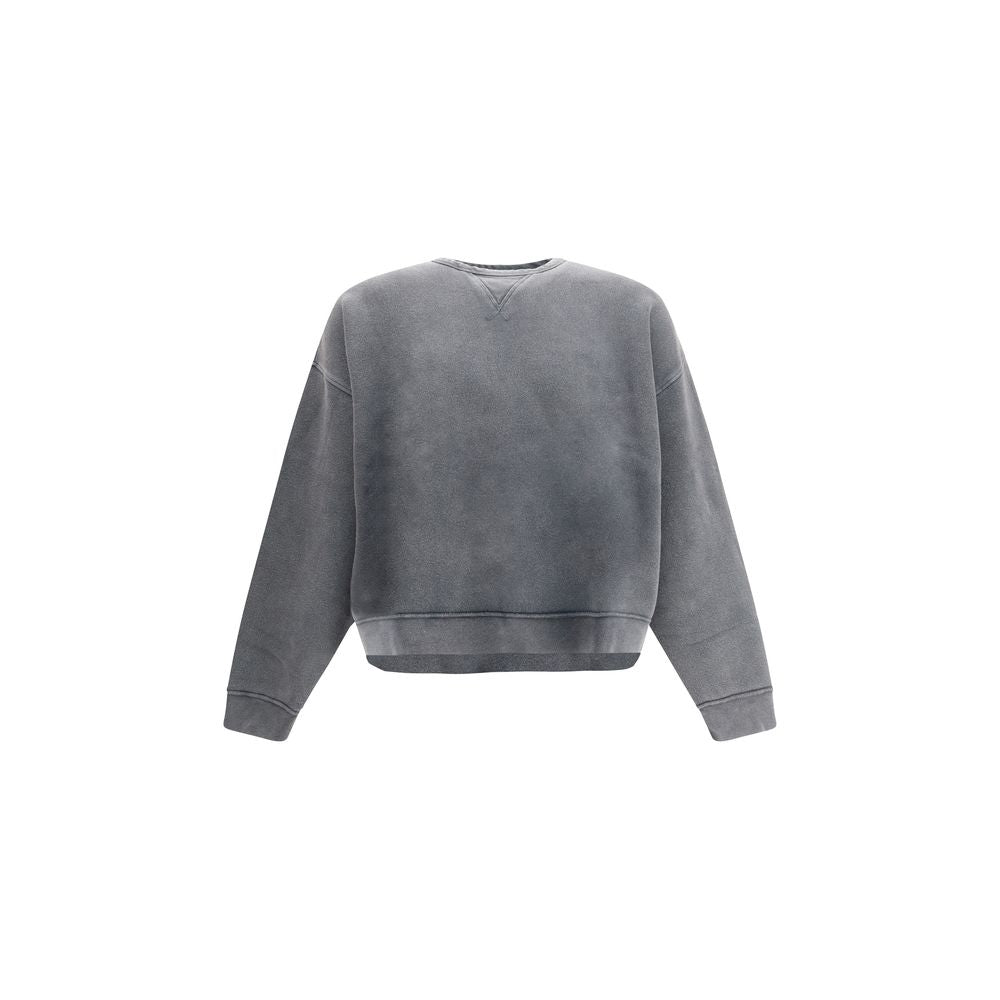 Sonnenblumen-Baumwoll-Sweatshirt