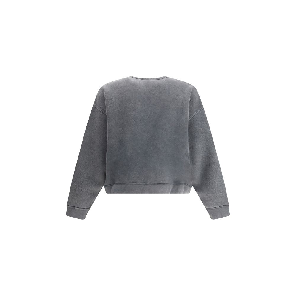 Sonnenblumen-Baumwoll-Sweatshirt