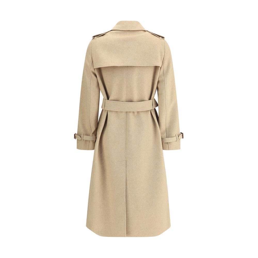 Burberry Beige Cashmere Coat