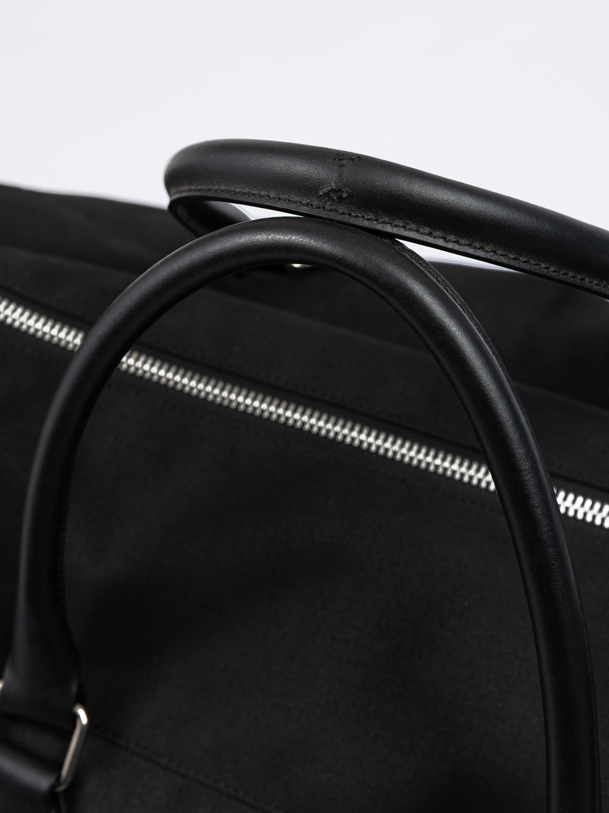 Dsquared² Schwarze Stoff-Wochenend-Reisetasche