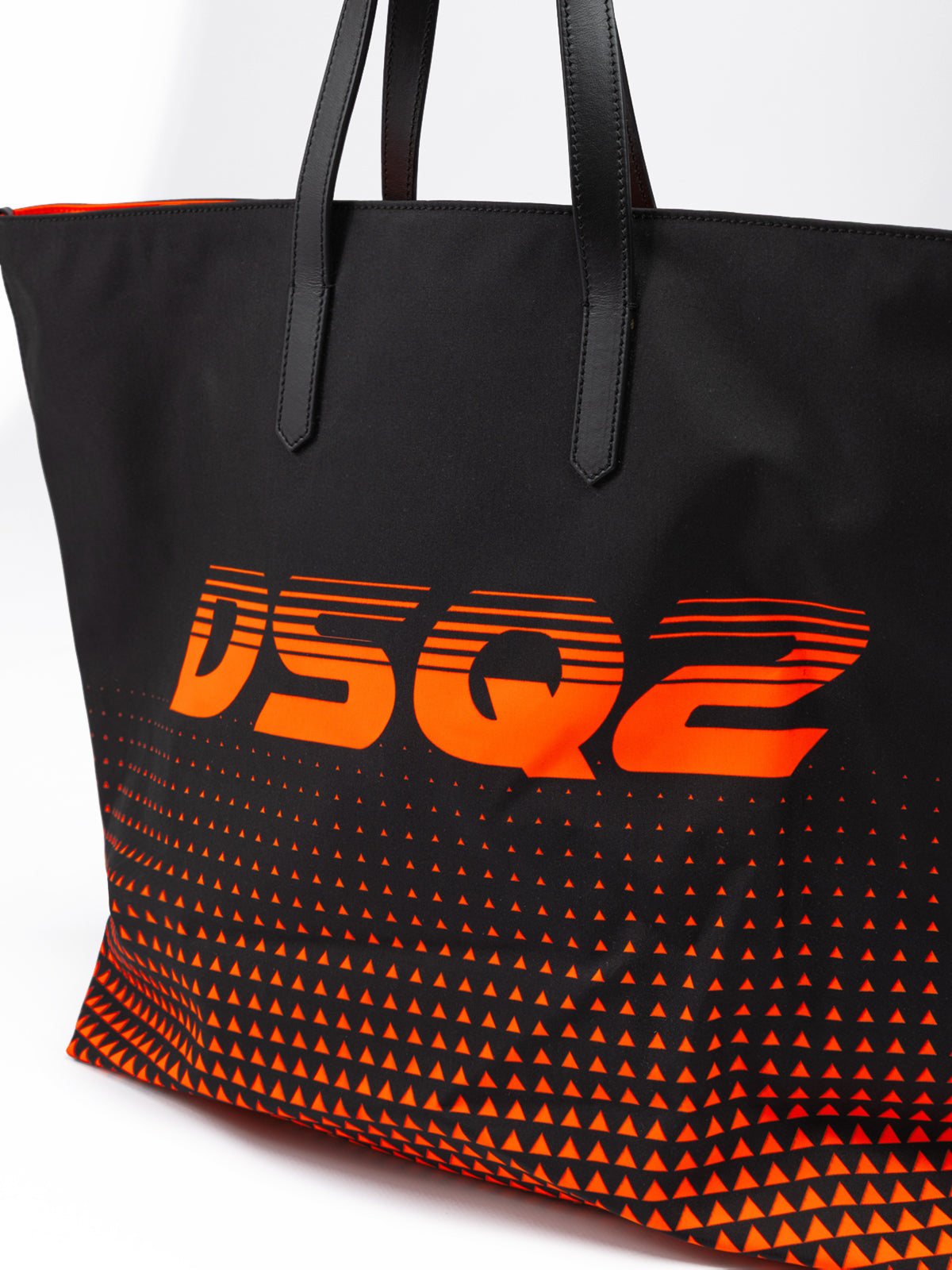 Dsquared² Zweifarbige Einkaufstasche aus Polyester mit Logo