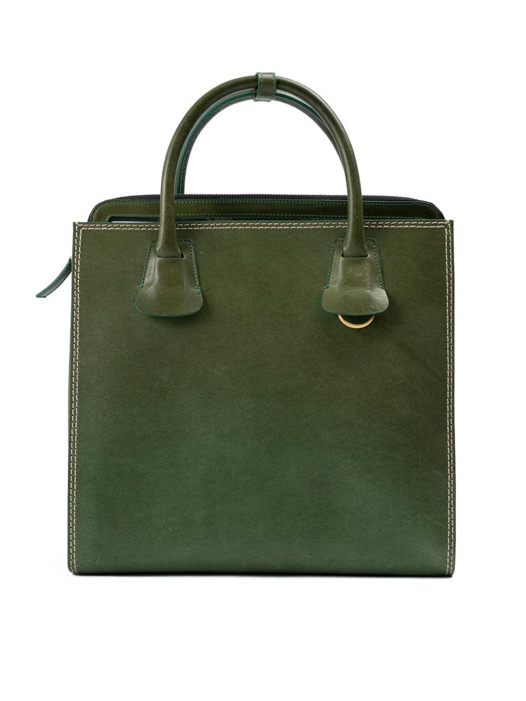 Dsquared² Grüne Leder-Tragetasche