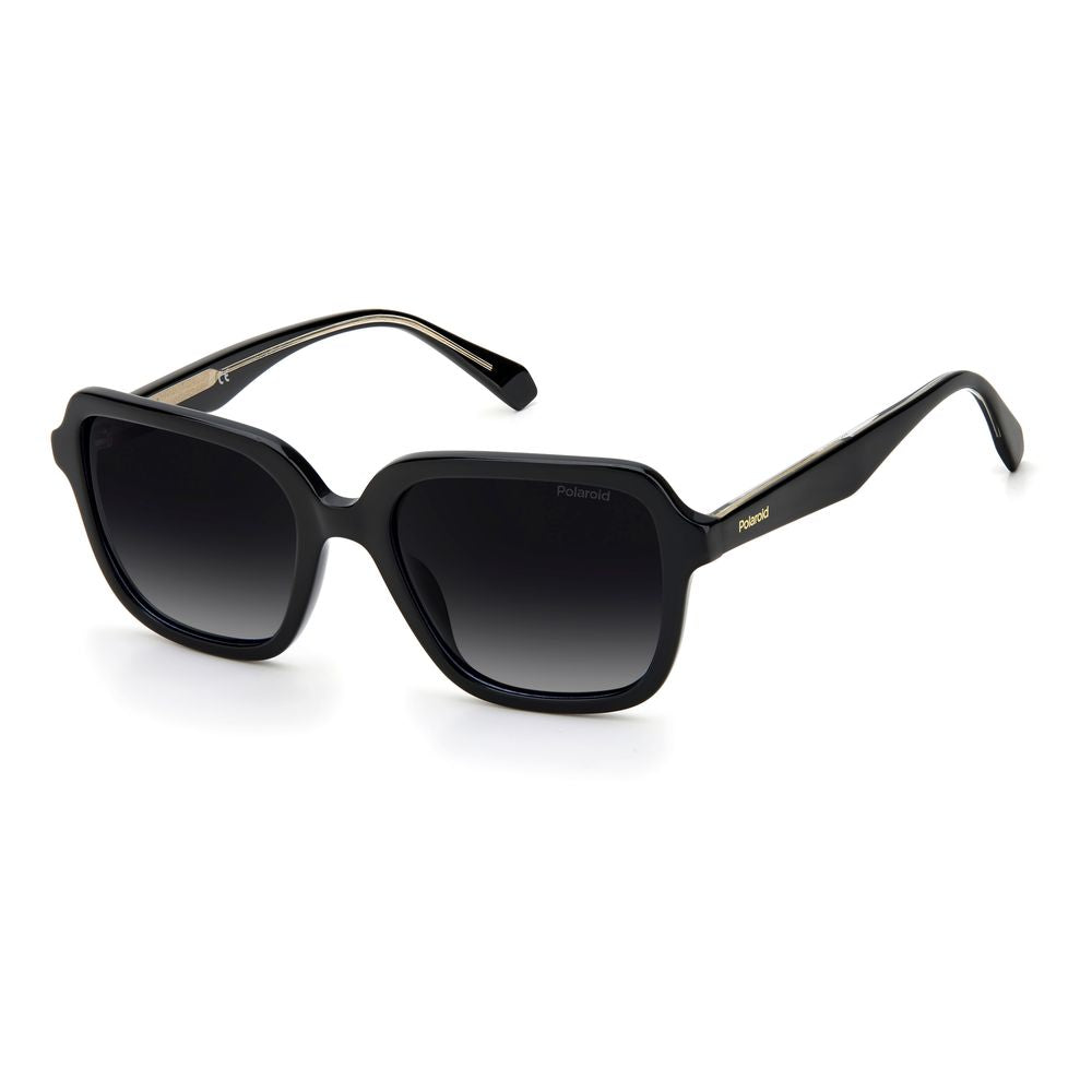 Polaroid – Schwarze Acetat-Sonnenbrille