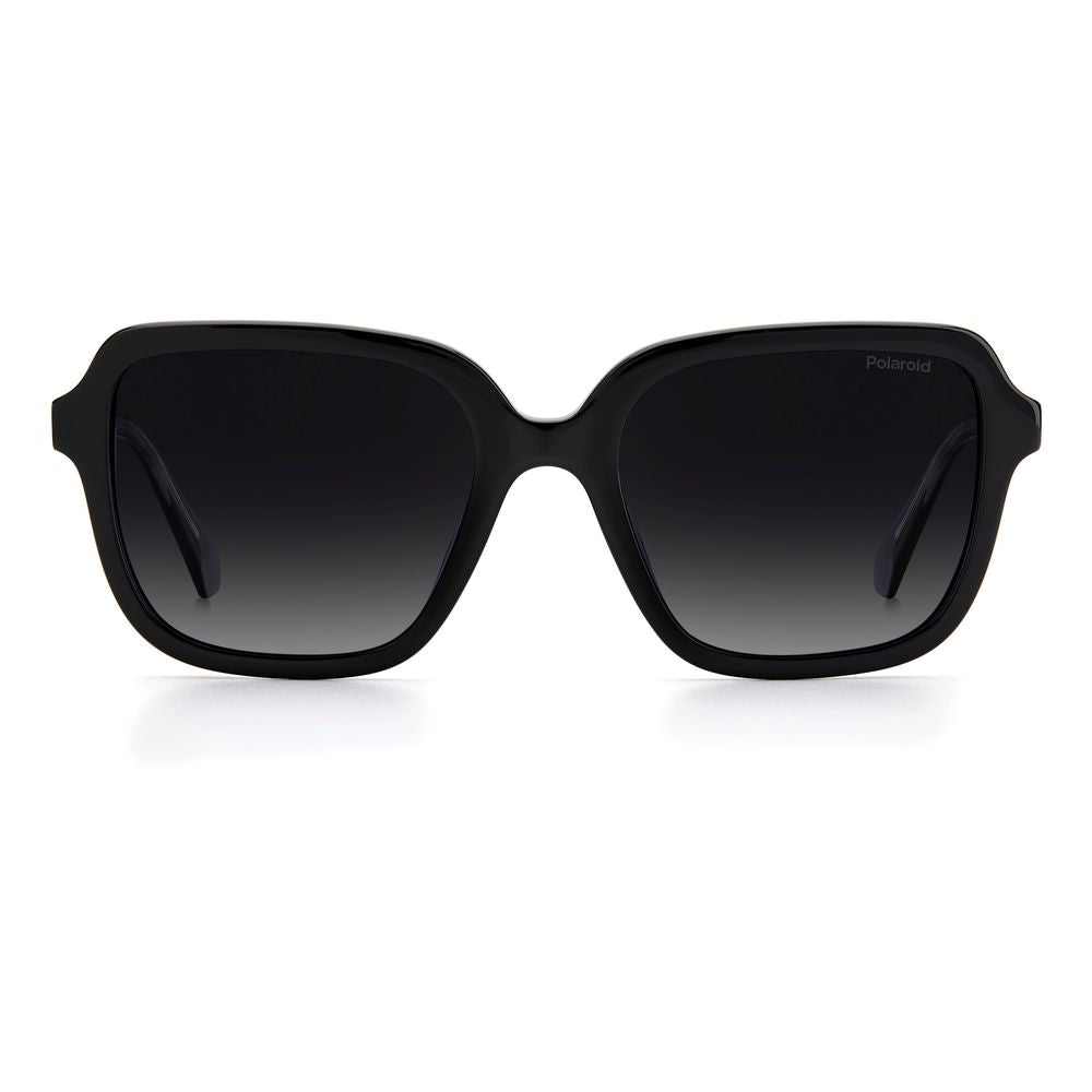 Polaroid – Schwarze Acetat-Sonnenbrille