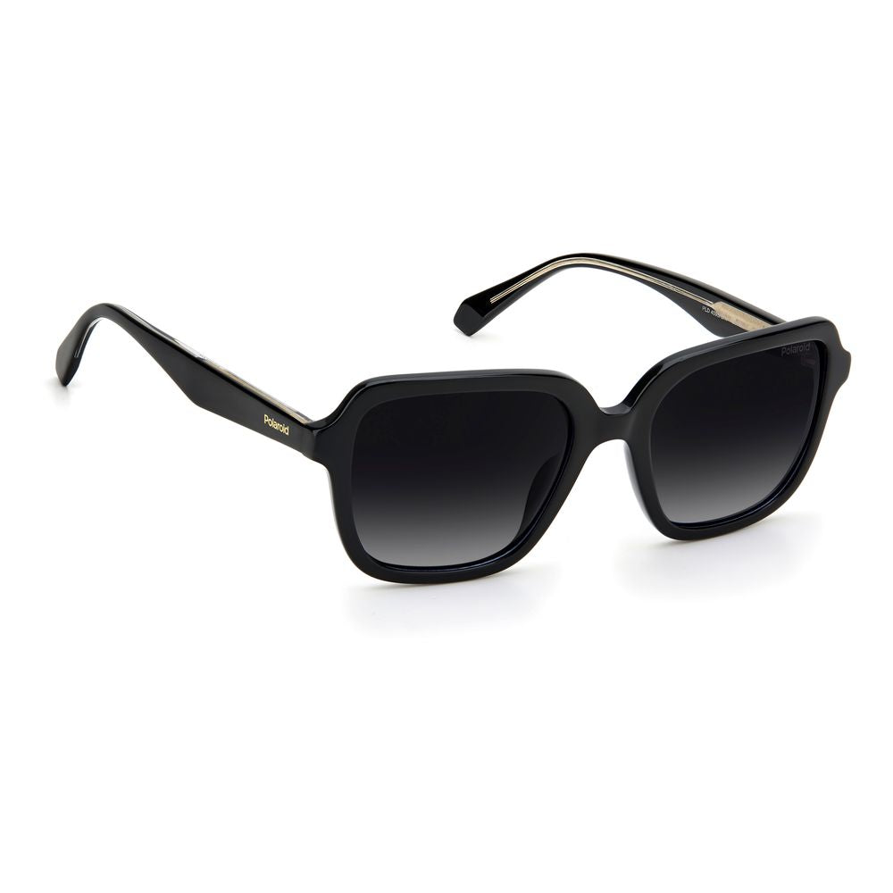 Polaroid – Schwarze Acetat-Sonnenbrille