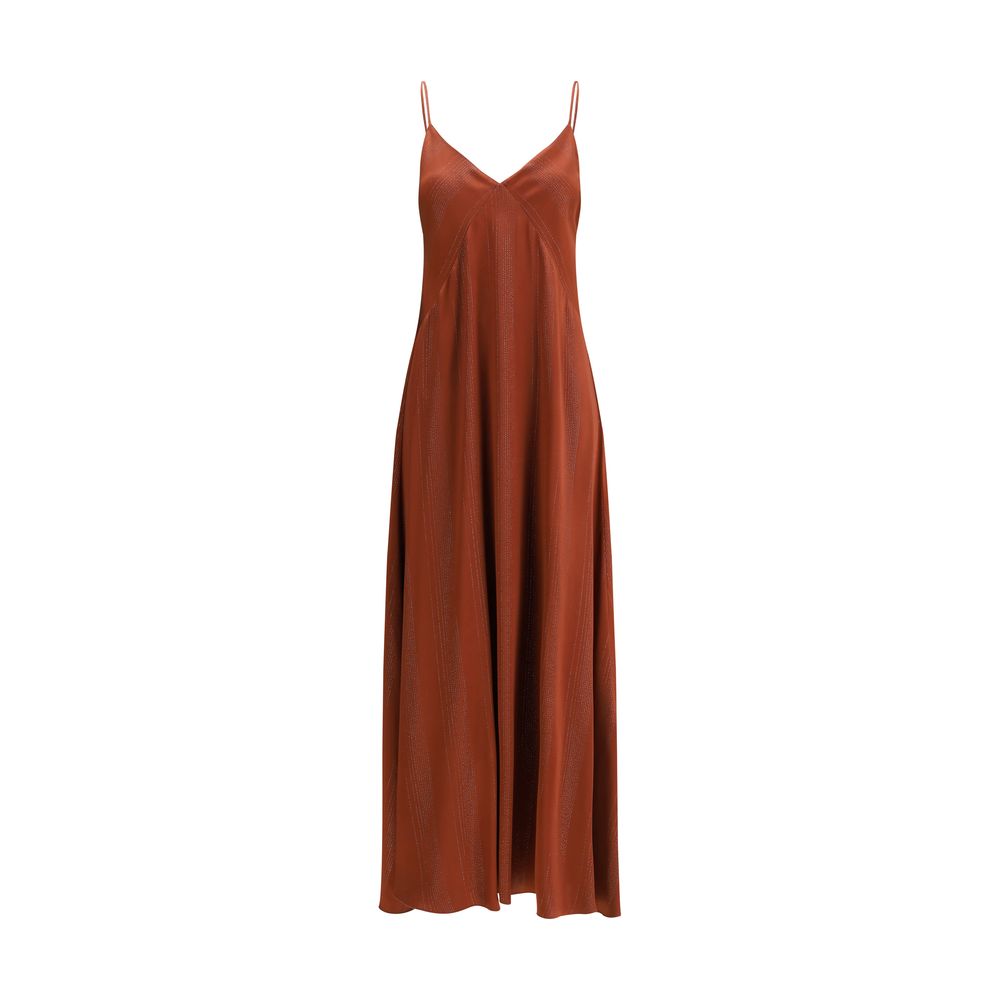 Forte_Forte Langes Seidenkleid