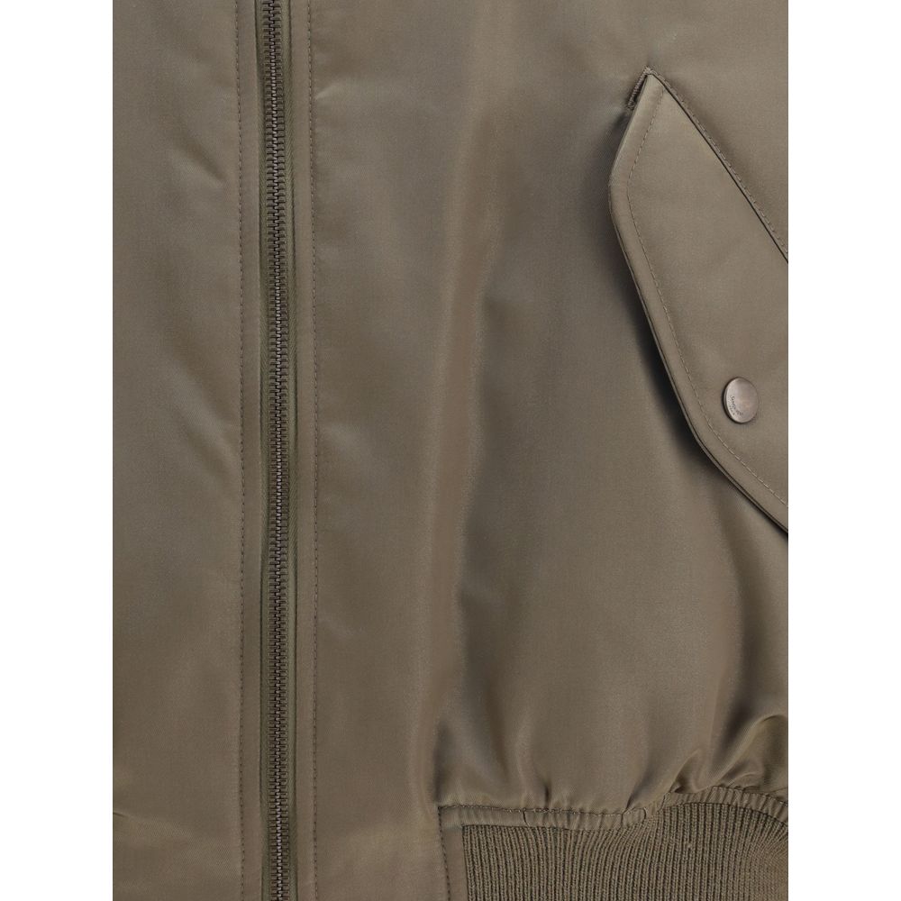 Saint Laurent Oversized bomber Jacke
