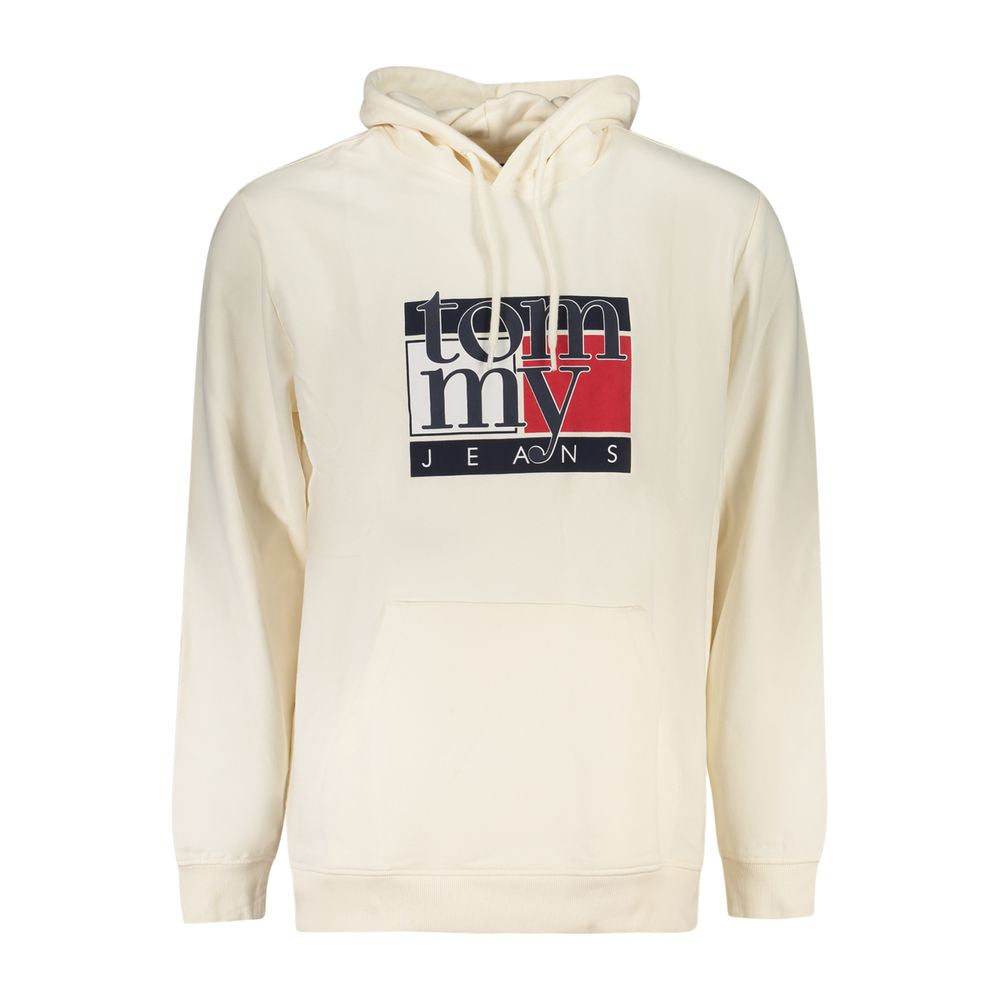 Sweat à capuche pour homme en coton blanc Tommy Hilfiger
