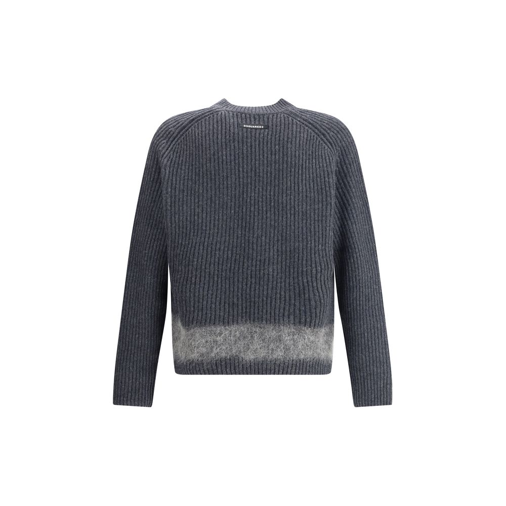 Dsquared² Ribbed wool Sweater