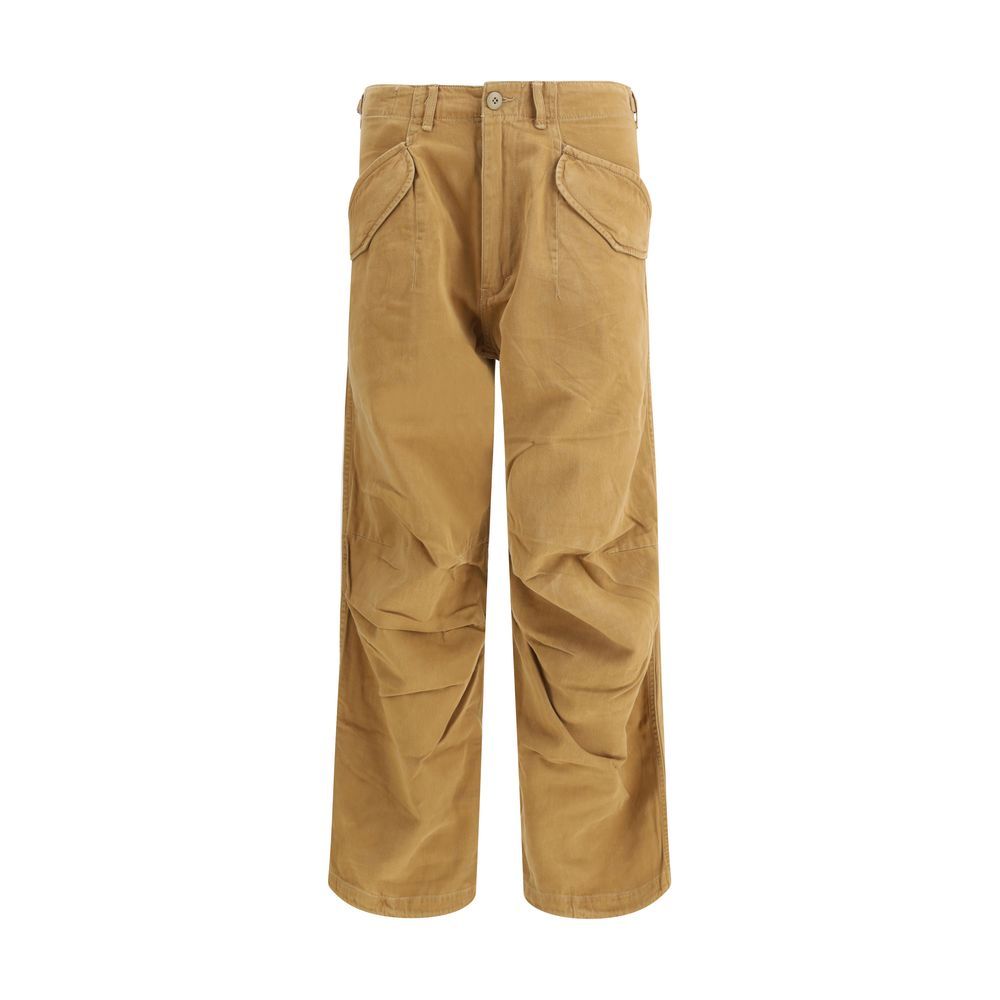 R13 Brown Cotton Cargo Pants