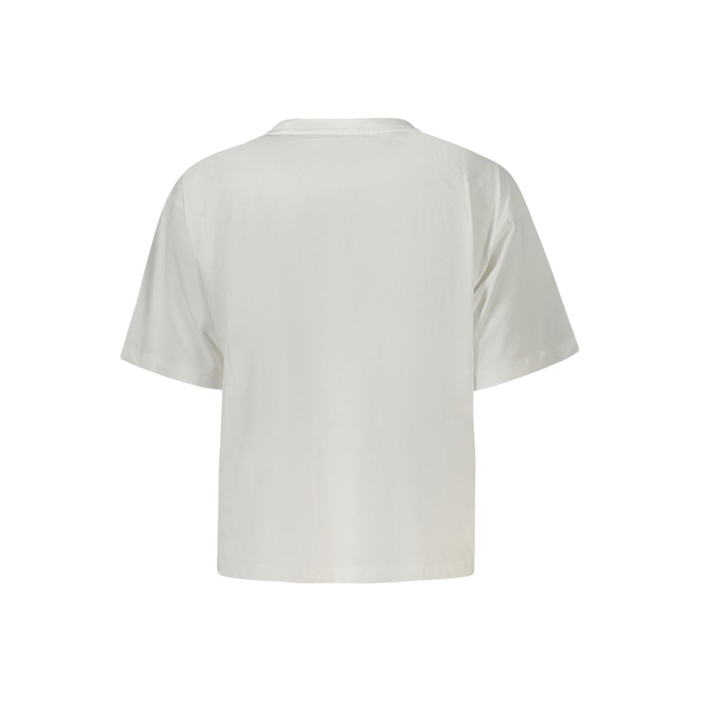 Guess Jeans Bianco Baumwolle Damen-T-Shirt