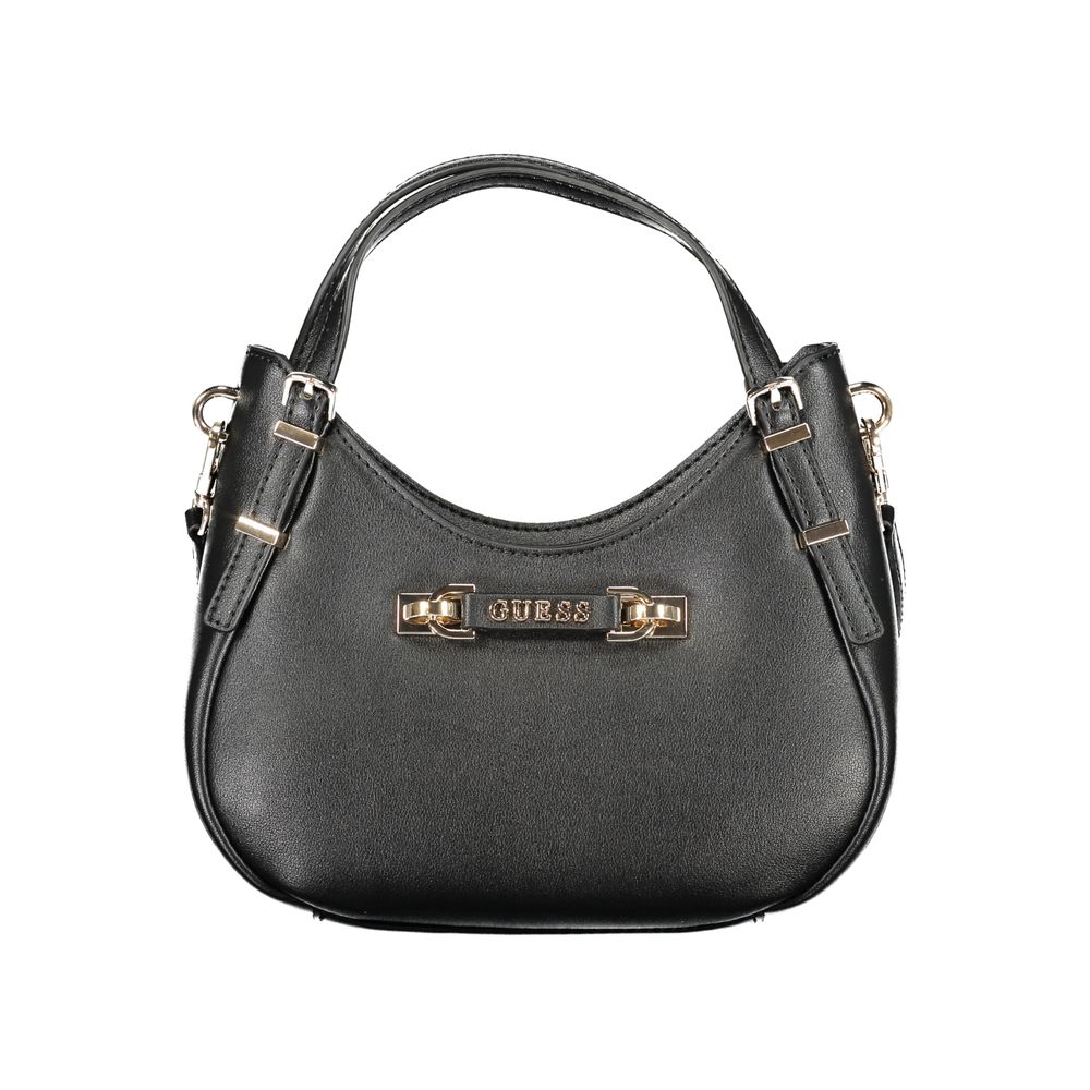 Sac à main Guess pour femme en polyuréthane noir