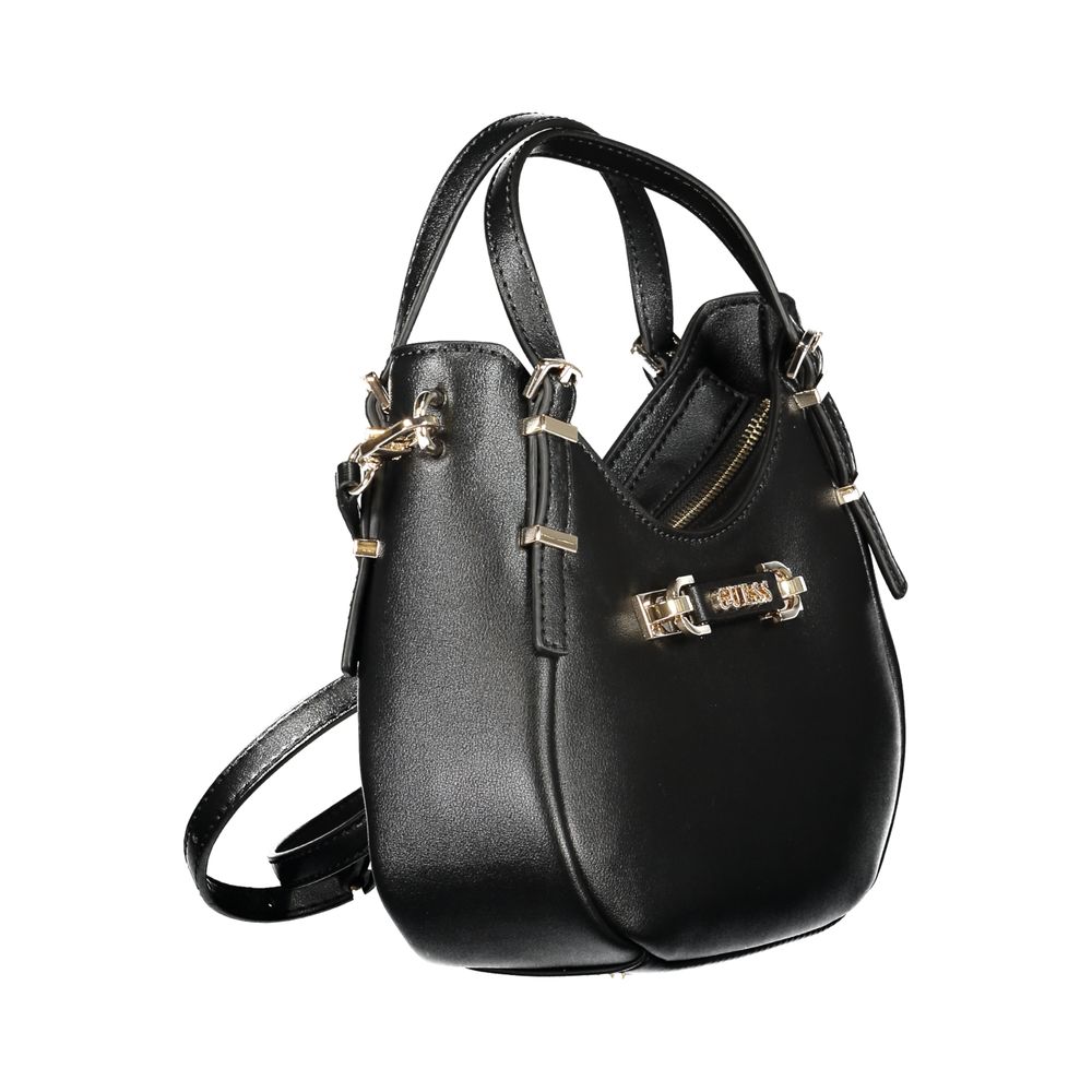 Sac à main Guess pour femme en polyuréthane noir