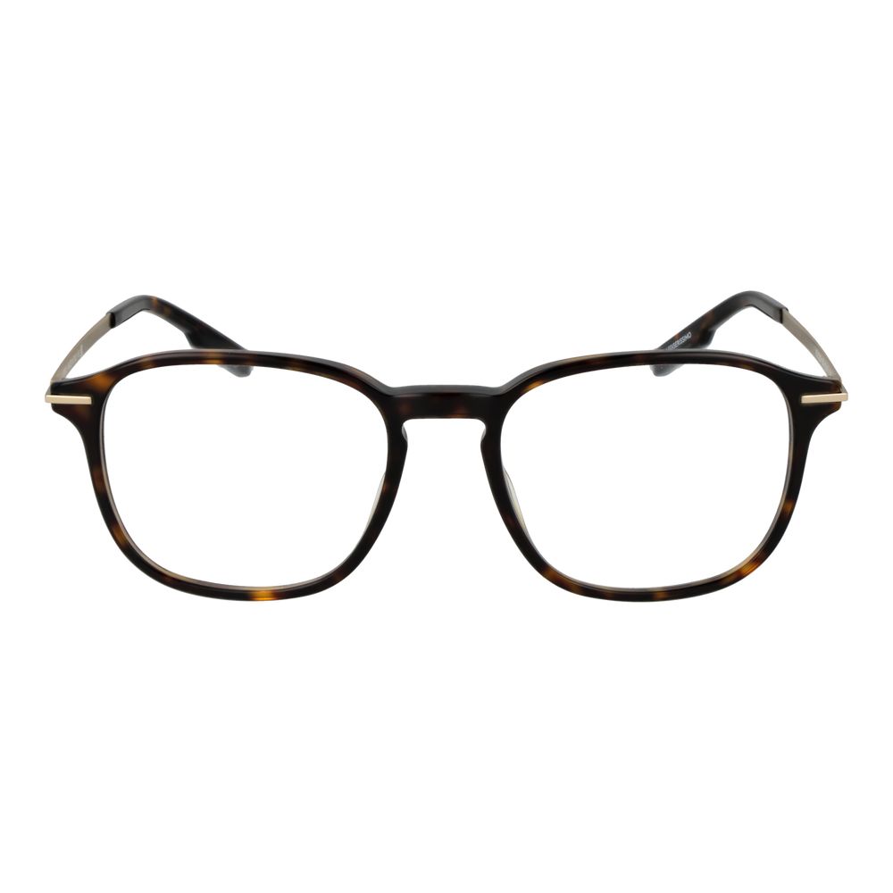 Lunettes (monture) en acétate marron Ermenegildo Zegna