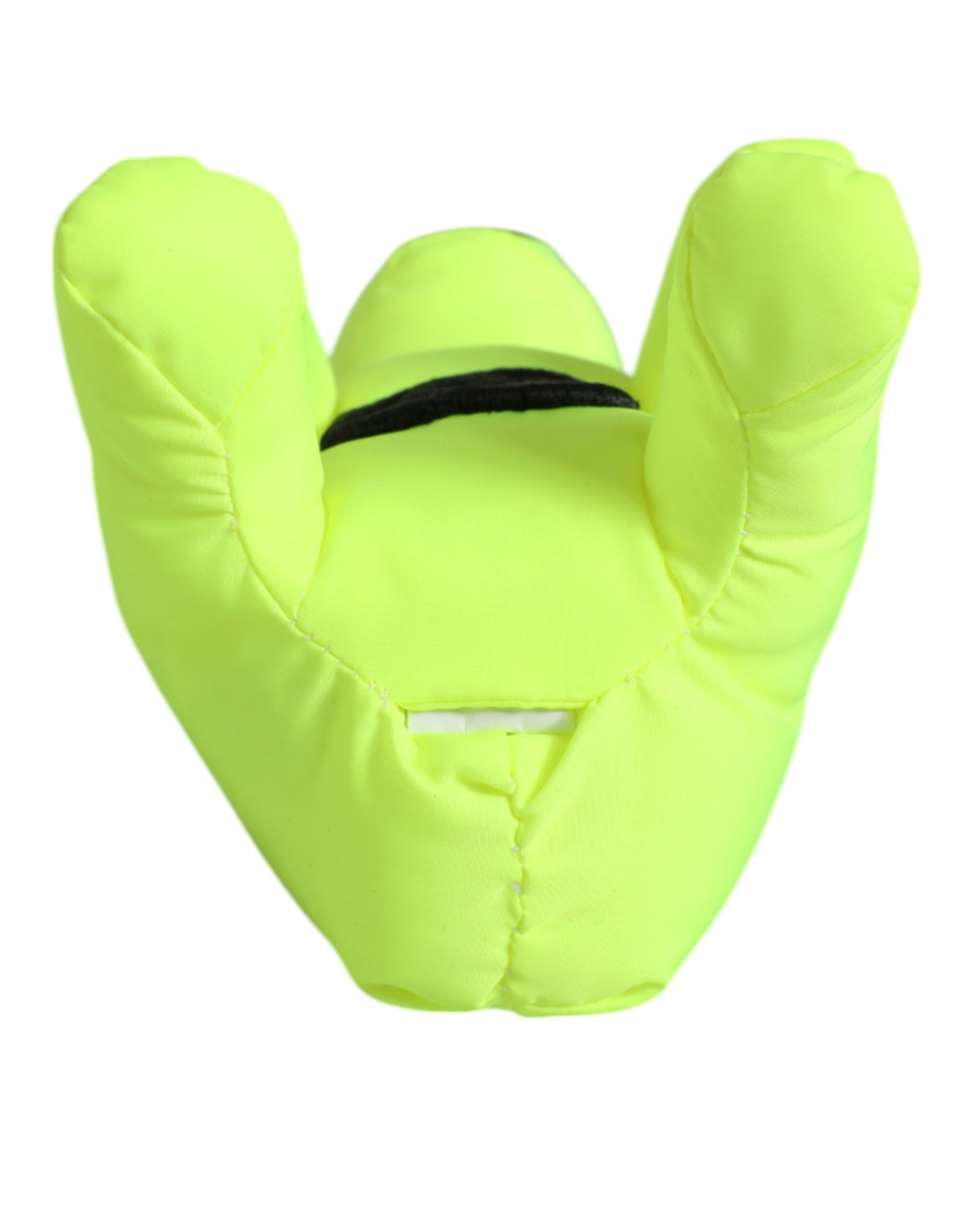 Dolce & Gabbana Neon Green Bear Embroidered Logo Men Keychain Clasp  Keyring