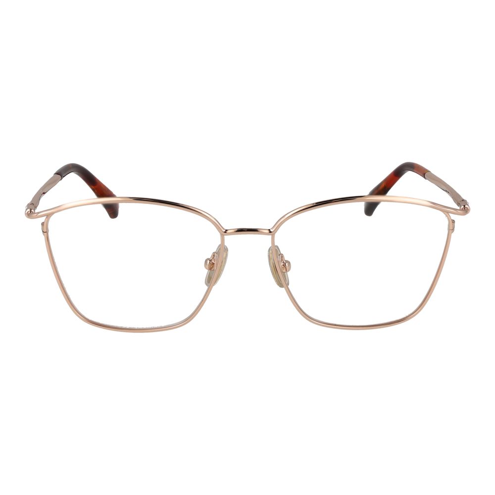 Lunettes (Monture) en métal or rose Max Mara