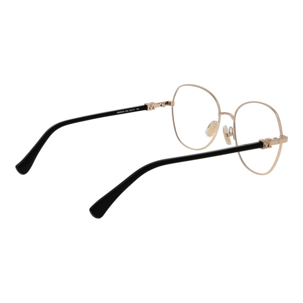 Lunettes (montures) Max Mara en métal doré