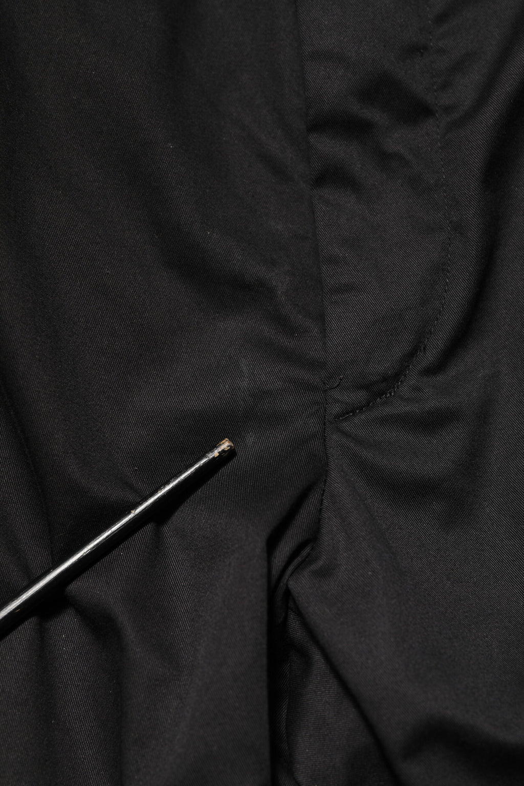 Pantalon de costume Dolce & Gabbana en coton noir fuselé pour homme