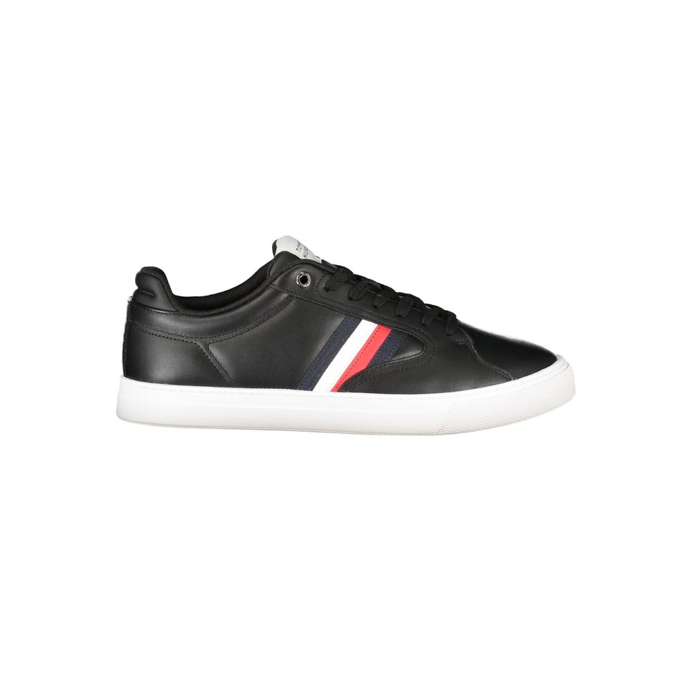 Baskets noires en polyester Tommy Hilfiger pour homme