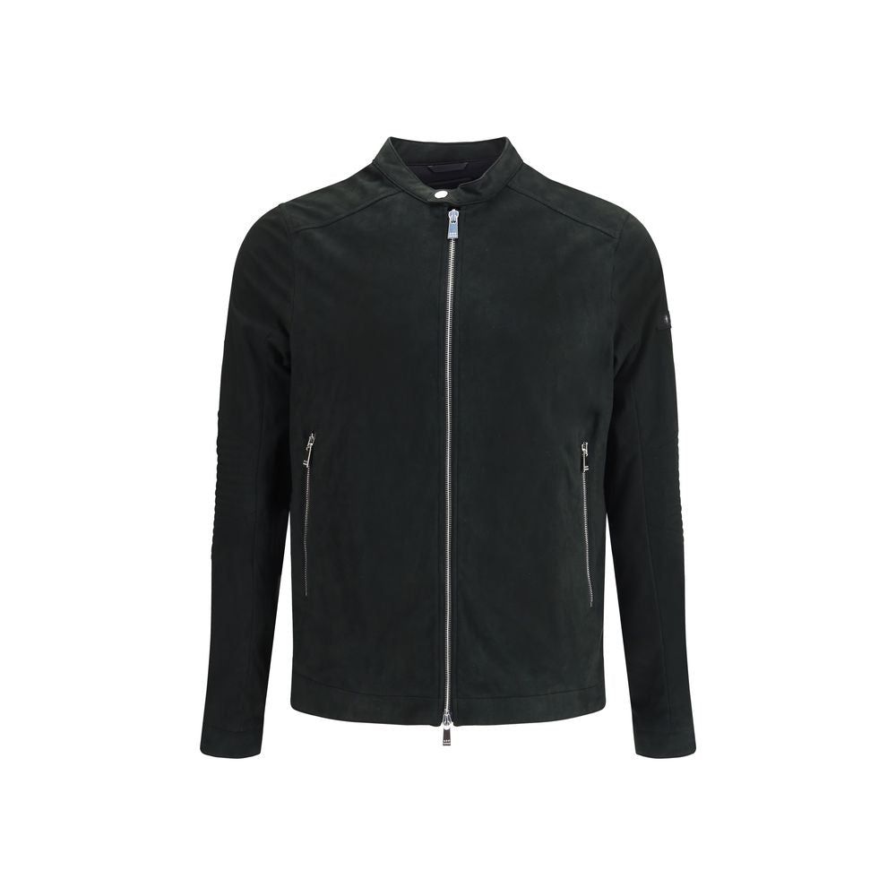 Tatras Black Leather Jacket