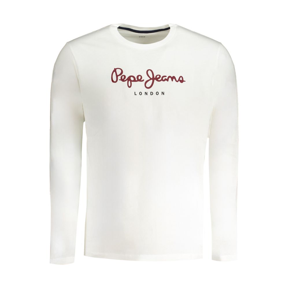 T-shirt Pepe Jeans en coton blanc pour homme