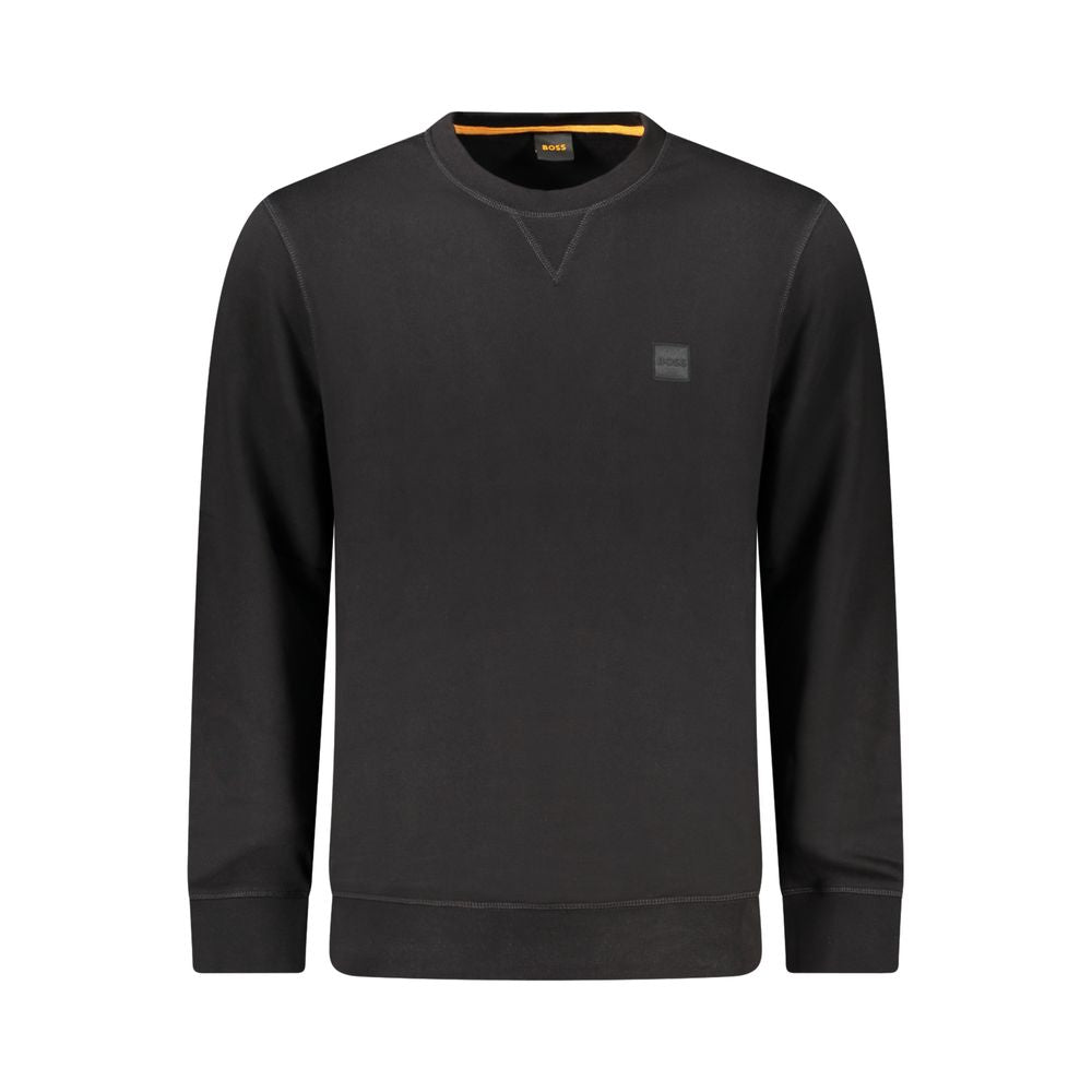 Hugo Boss Pull Homme en Coton Noir