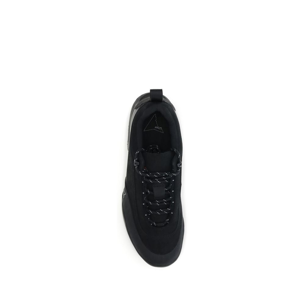 ROA Black Polyamide Athletic Sneakers