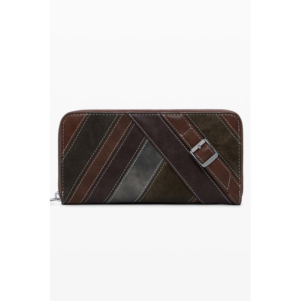 Portefeuille femme Desigual Marrone en polyuréthane