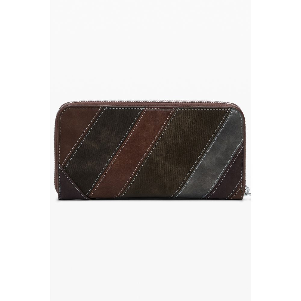 Portefeuille femme Desigual Marrone en polyuréthane