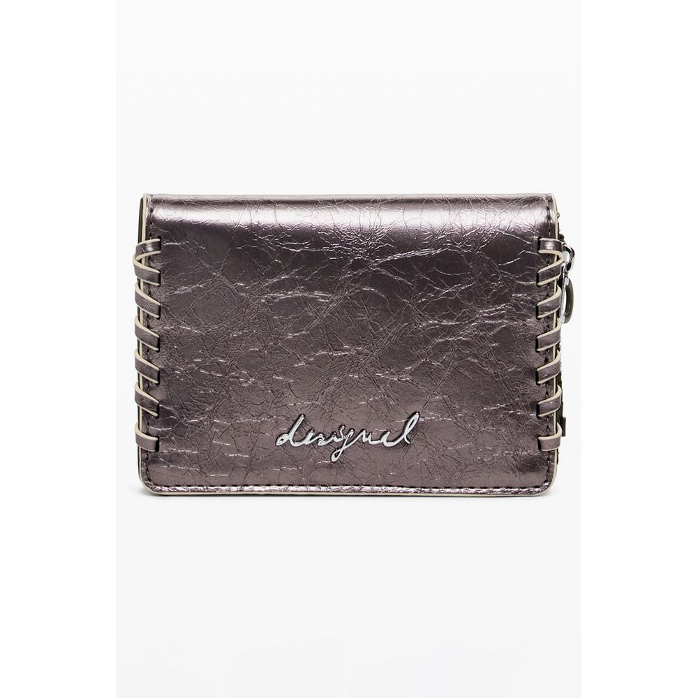 Portefeuille femme Desigual Bronzo en polyuréthane