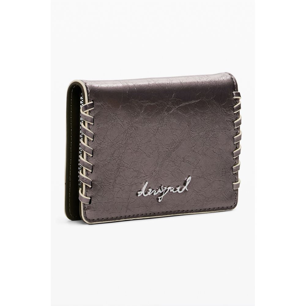 Portefeuille femme Desigual Bronzo en polyuréthane