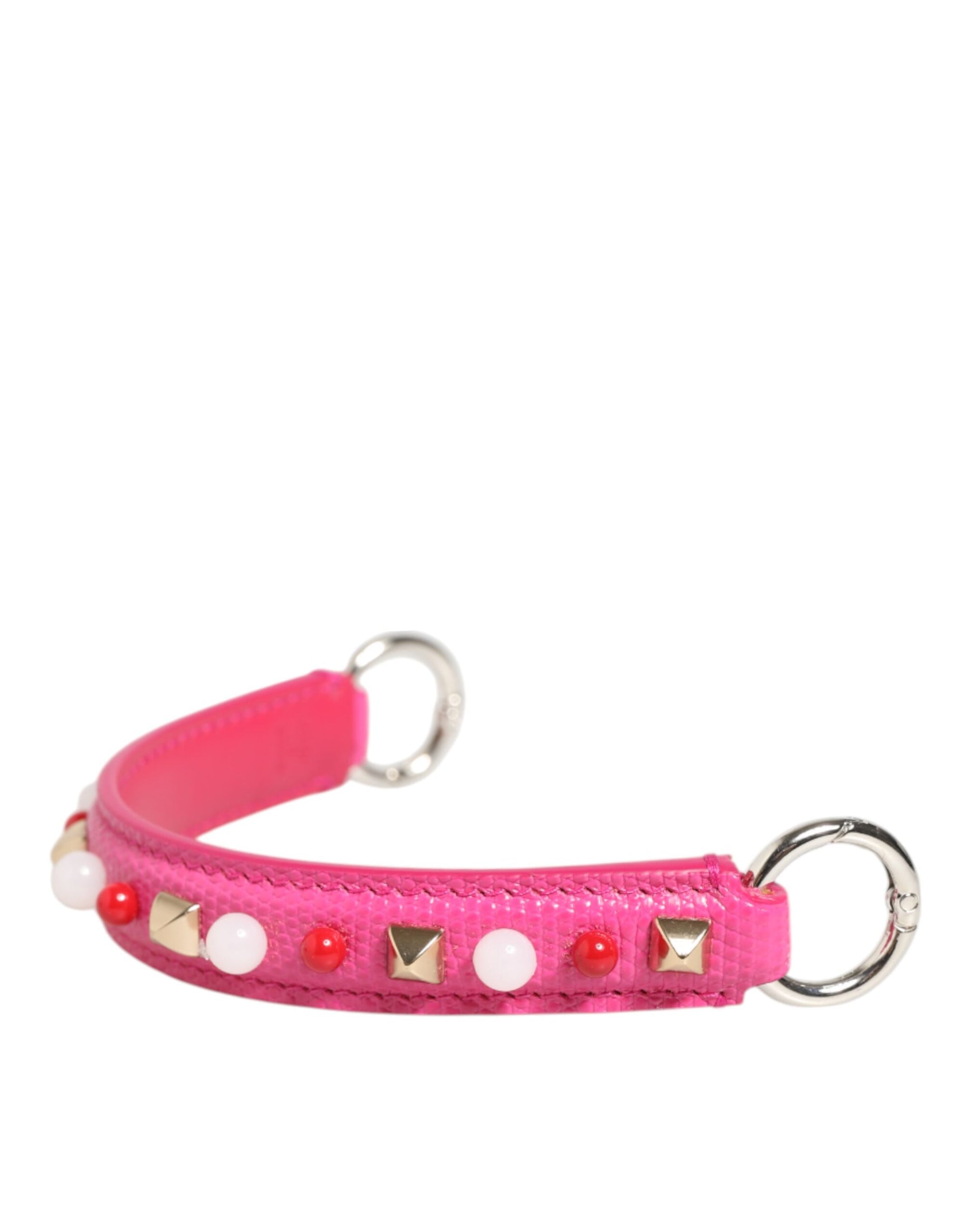 Bandoulière Femme Dolce & Gabbana Rose en Cuir Orné