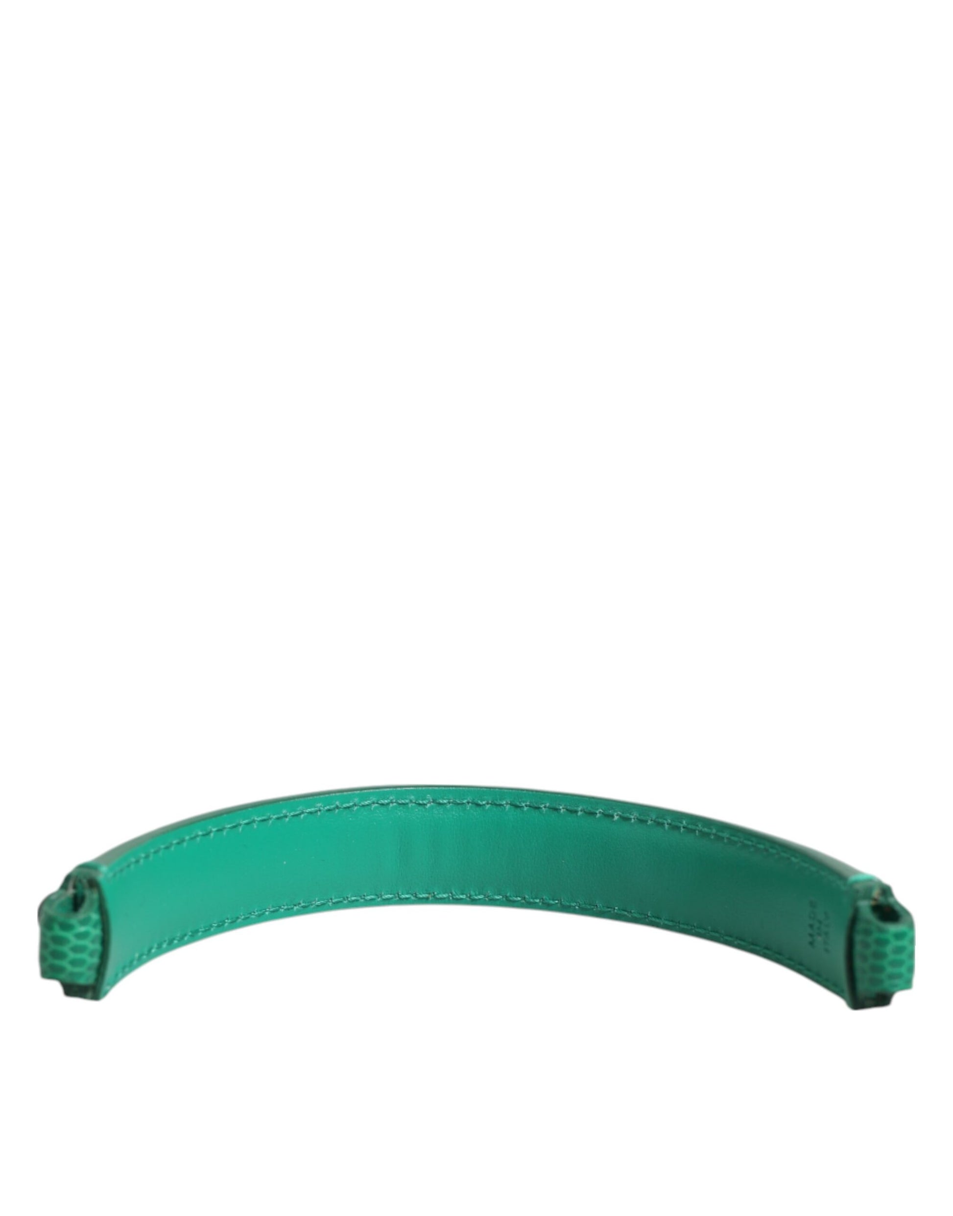 Bandoulière en cuir vert embellie Dolce & Gabbana pour femme