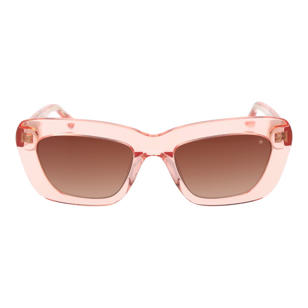 Lunettes de soleil Scotch & Soda en acétate rose