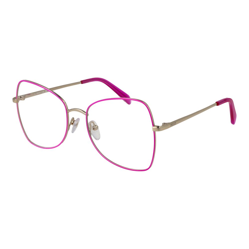 Lunettes (monture) en métal violet Emilio Pucci