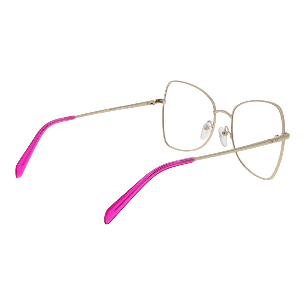 Lunettes (monture) en métal violet Emilio Pucci
