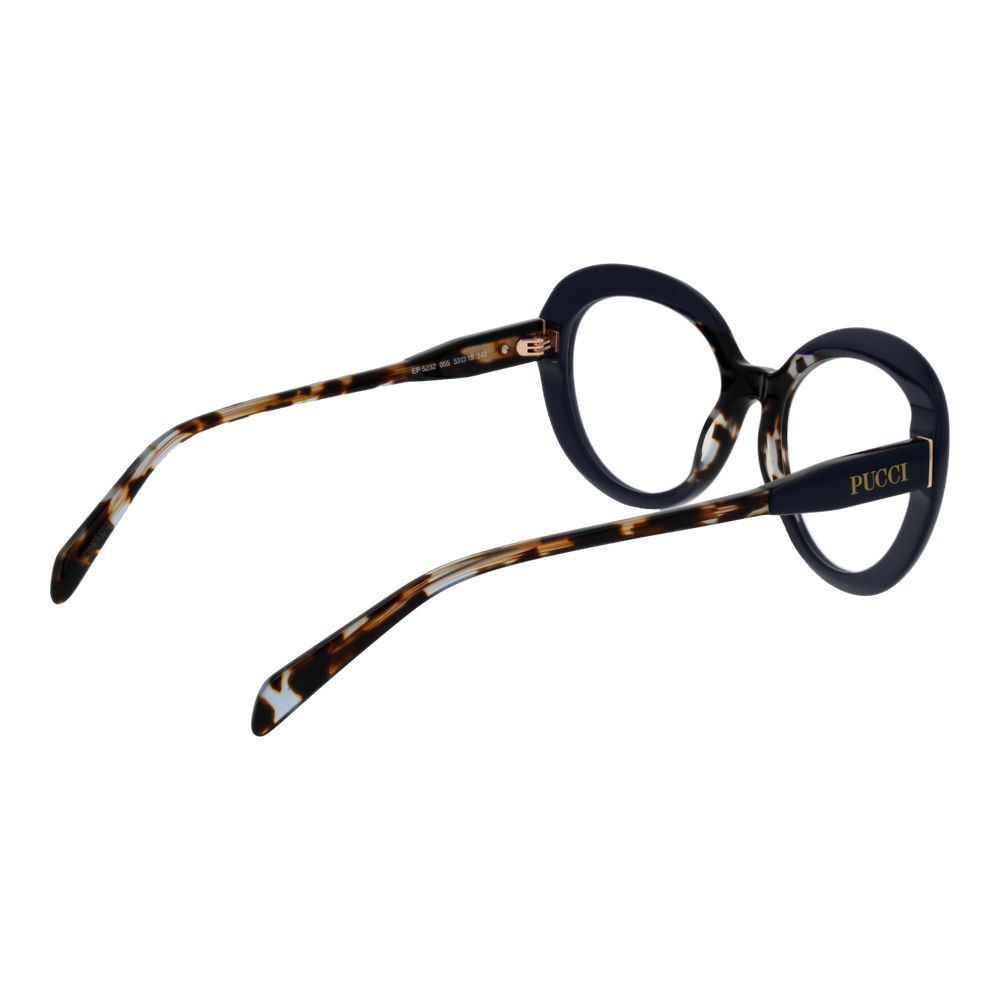 Emilio Pucci Blaue Acetatbrille (Gestell)