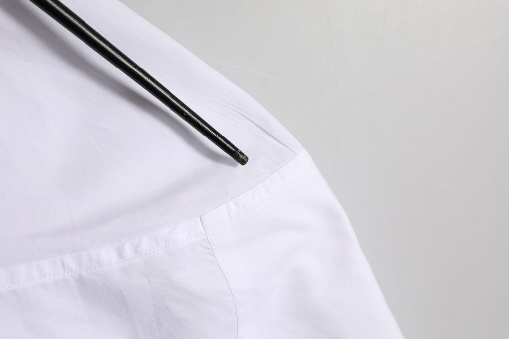 Chemise habillée Dolce & Gabbana en coton blanc GOLD DGPatch