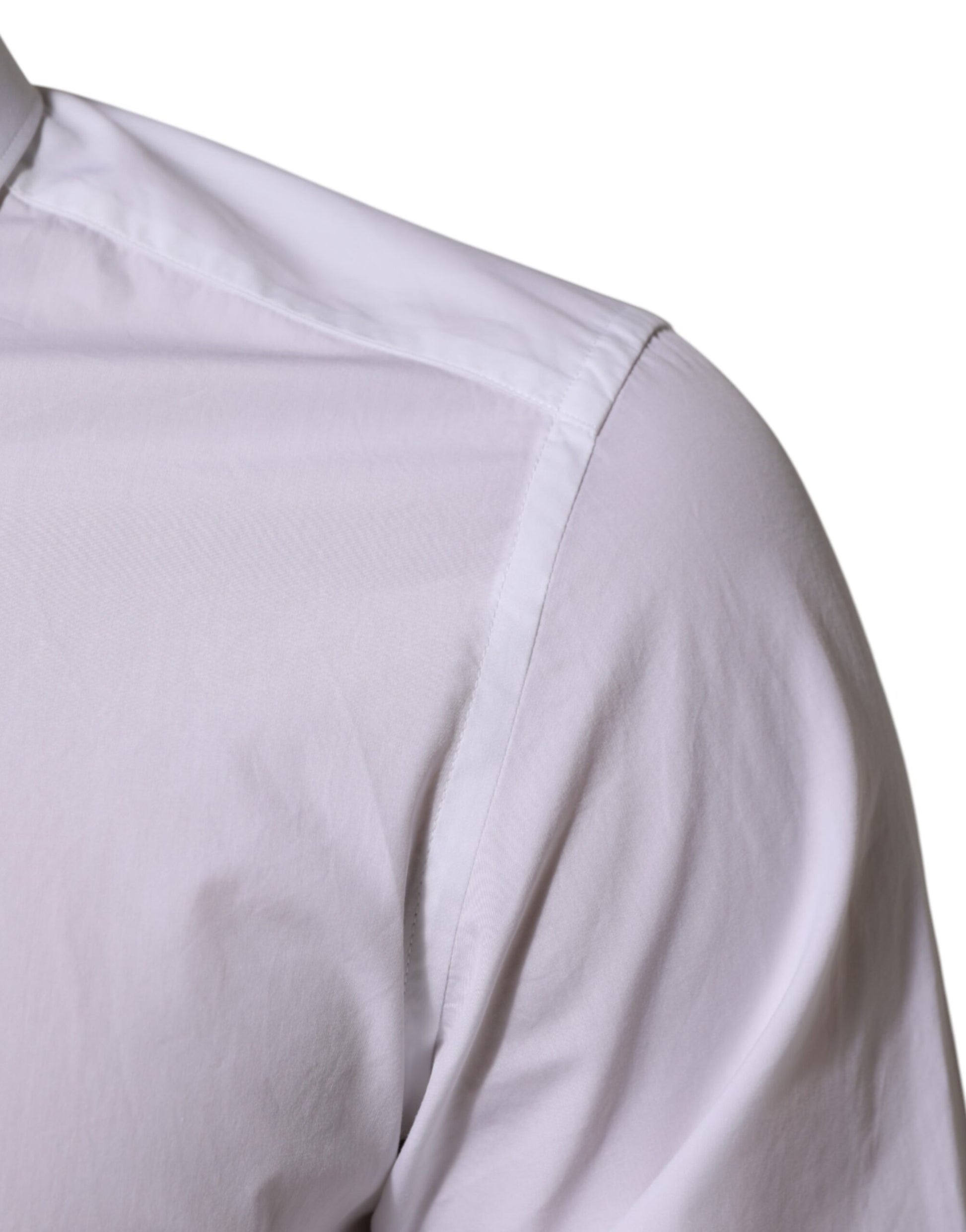 Chemise habillée homme Dolce & Gabbana en coton blanc MARTINI