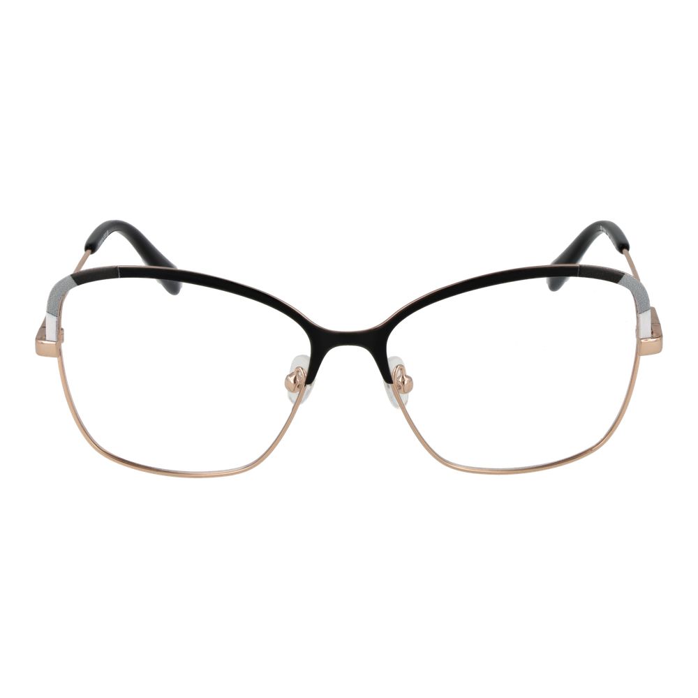 Lunettes (monture) en métal noir Emilio Pucci