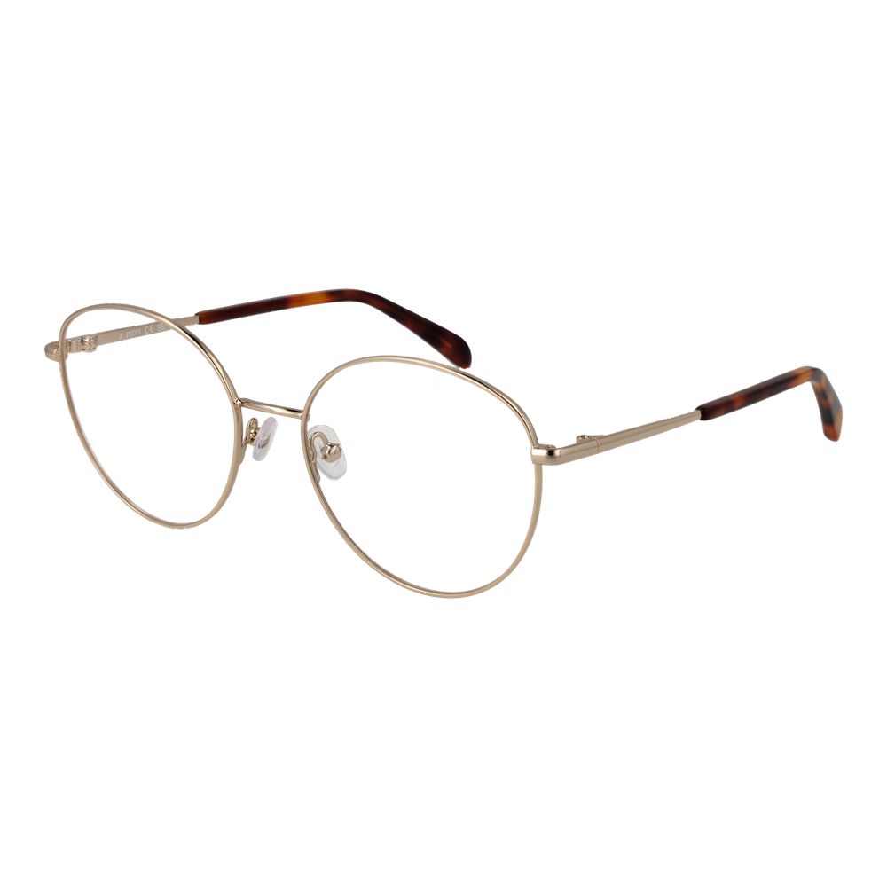 Lunettes (Monture) en métal doré Emilio Pucci
