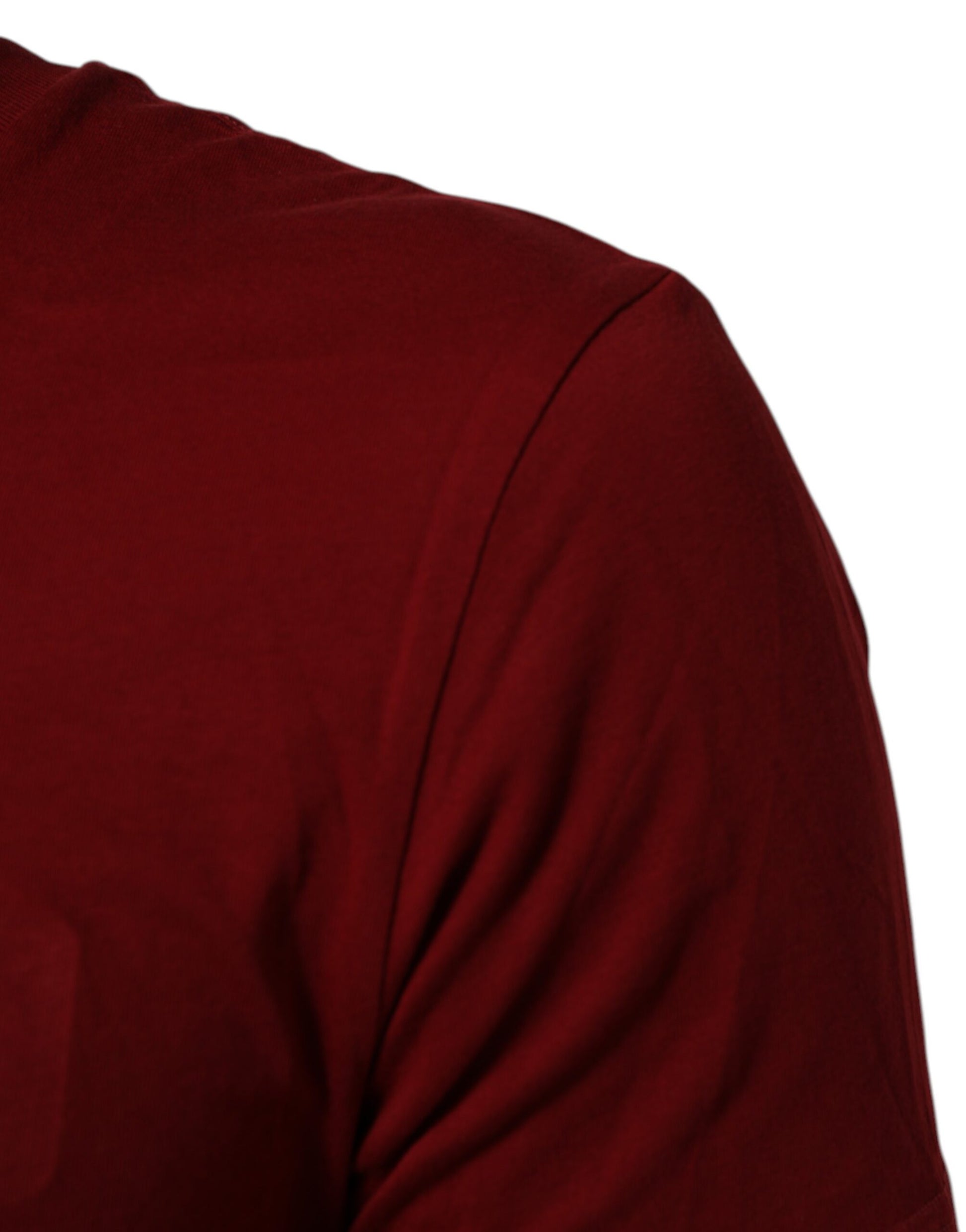 T-shirt à manches courtes et col rond avec logo Dolce & Gabbana marron