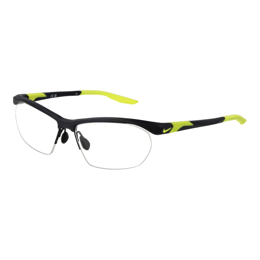 Lunettes (monture) Nike grises en acier inoxydable