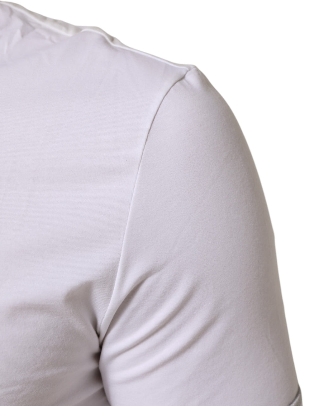 T-shirt de corps à col rond pour homme en coton blanc Dolce & Gabbana