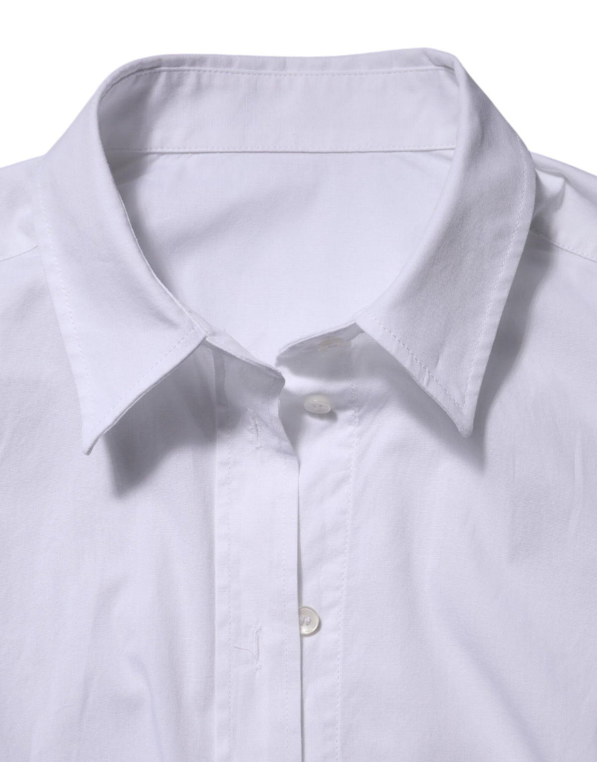 Chemise habillée Dolce & Gabbana blanche à col et manches longues