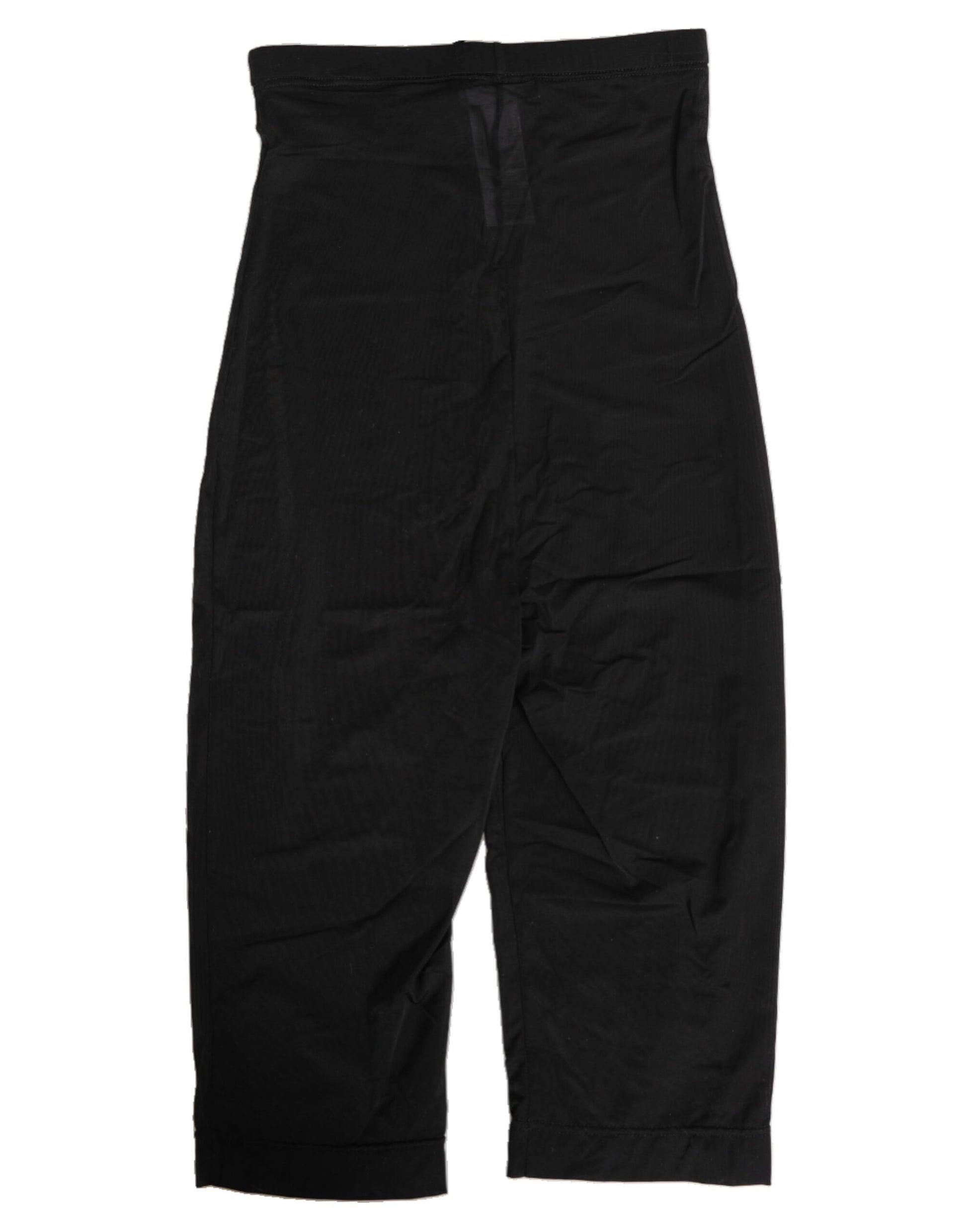 Sous-vêtement pantalon midi moulant taille haute noir Dolce & Gabbana