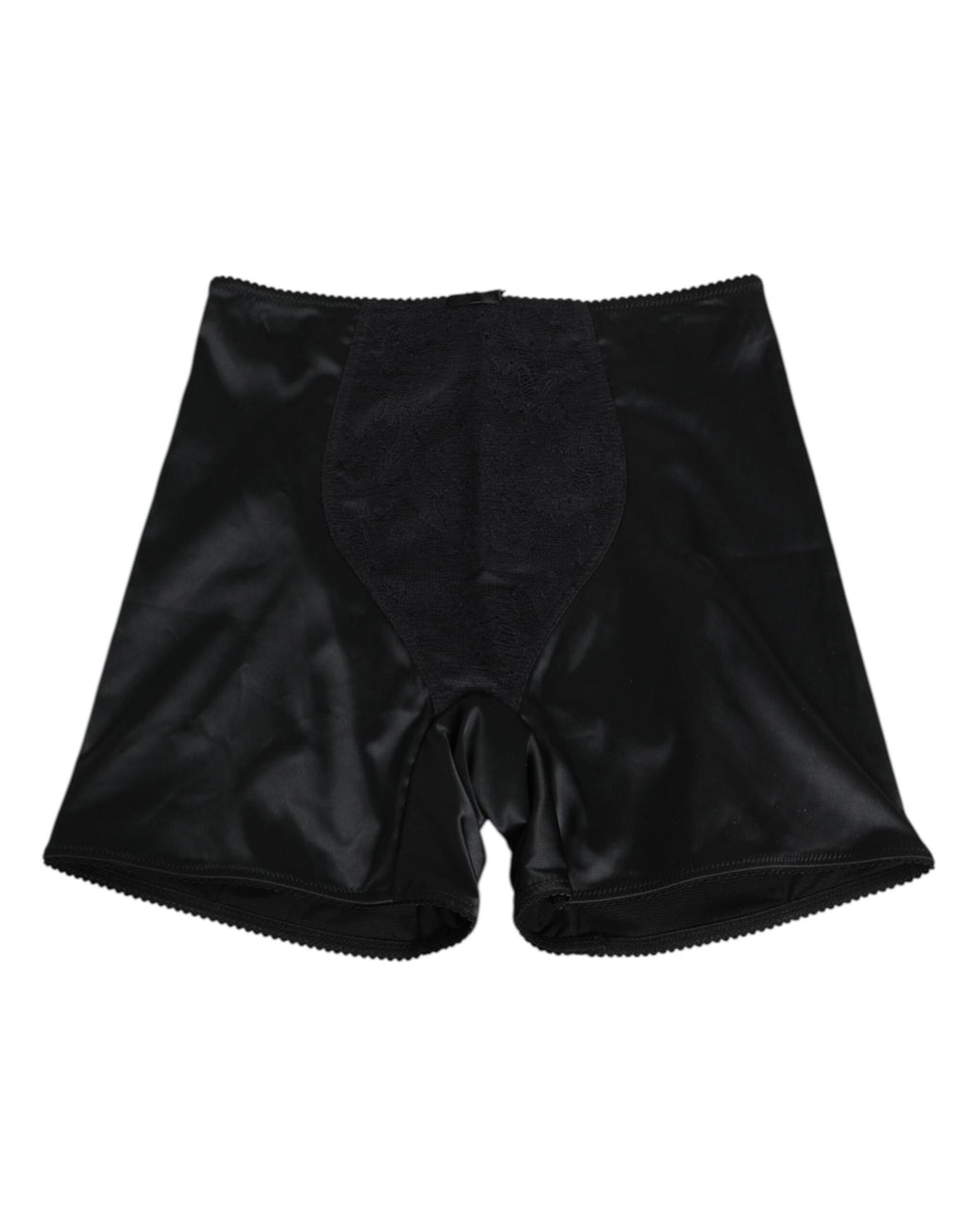 Dolce & Gabbana Sous-vêtement cycliste femme en soie stretch noire