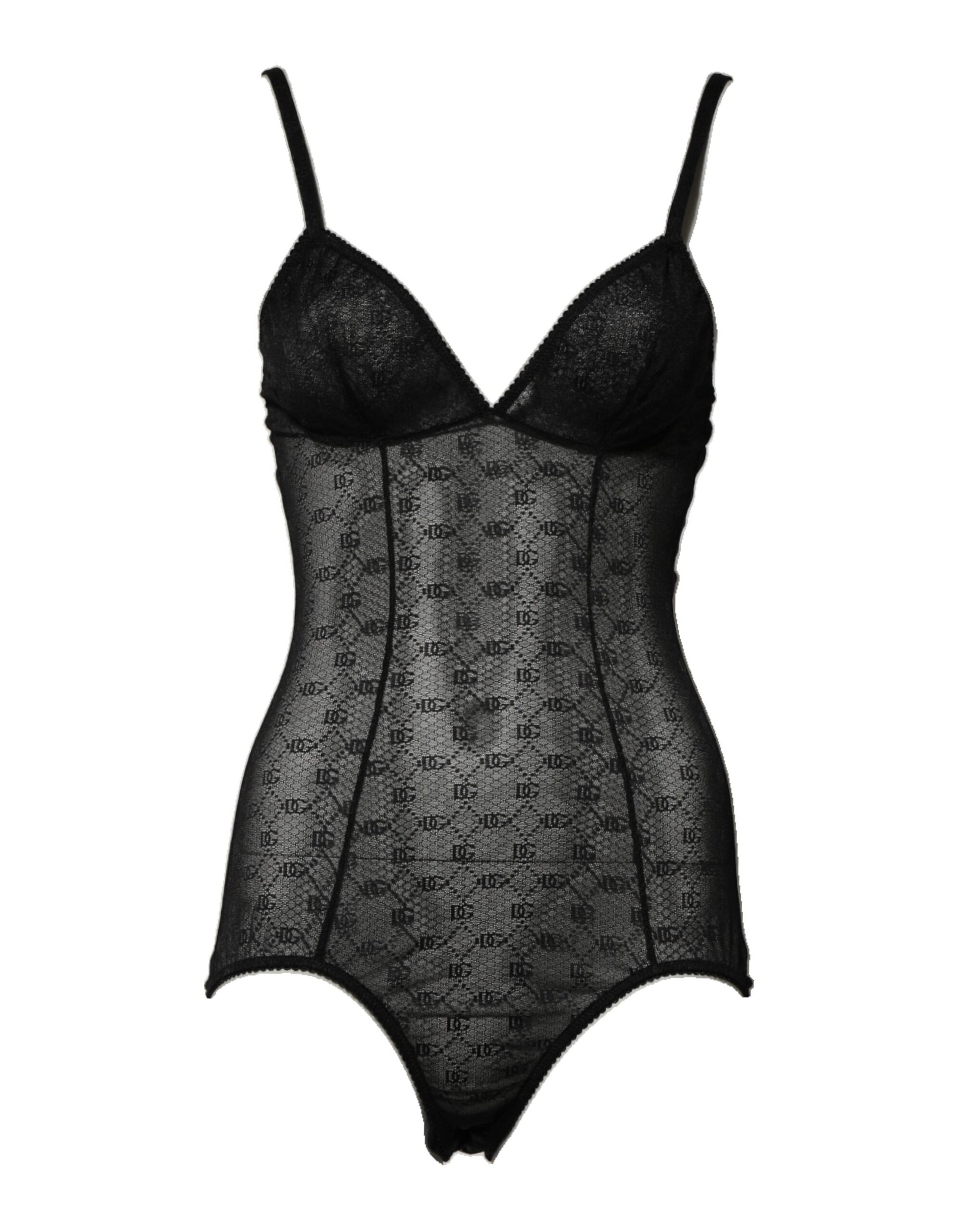 Dolce & Gabbana Body Lingerie Sous-vêtements en Nylon Stretch Noir